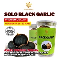 SUNSPIN Premium Quality Solo Black Garlic Bawang Hitam Solo Garlic Food 250g Fermented for 120 Days 