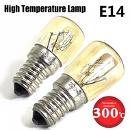 25W 220-240V Oven Bulb High Temperature Bulb E14 300 Degree Oven Toaster Steam Light Bulb Cooker Hold Lamp