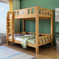 {SG Sales}Double Decker Bed Frame Double Bed Loft Bed High Low Solid Wood Bunk Bed Wooden Bed Bunk Multi-functional Kids Bed Frame With Storage Drawer Mattress Children Kids Bed
