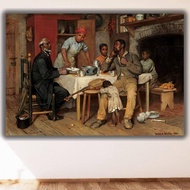 Richard Norris Brooke "A Pastoral Visit" Giclee Art Print