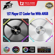 1ST PLAYER XF7 FAN SERIES Versatile Cooling Support aRGB sync(Black/White)