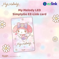 Ezlink card sanrio character my melody light up with each tap limited edition my melody fairy with wane