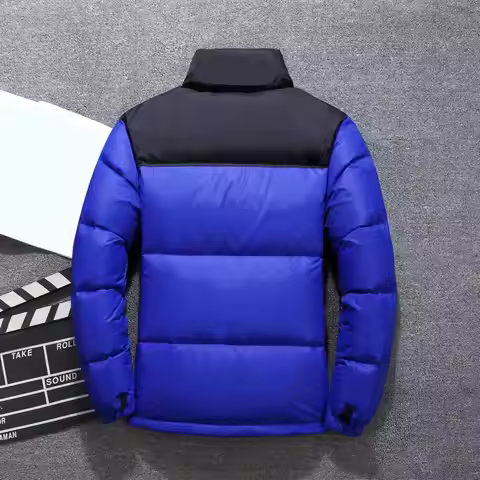Winter Men Parkas Coats Man Mountain Ski Thermal Coats Men Stand Collar Thicken Windbreaker Down Pad