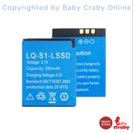 Bateri Untuk Smart Watch / Smart watch battery LQ-S1-LSSD 3.7V 380MAH for DZ09 smart watch