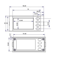 Digital Meter  Voltmeter AC 80-260V 100A Factory