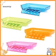 Vip Suction Cup Water Draining Soap Dish Tray Sponge Holder for Bathroom Kitchen