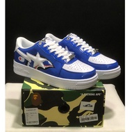 A Bathing Ape (BAPE) STA  AF1 Men's and Women's low cut fashionable board shoes Sneakers