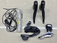 2手Shimano Dura Ace 9150+Ultegra 8050 Di2 11速電子套件 圈剎
