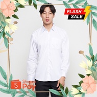 PUTIH KEMEJA Parayu - Men's White Basic Formal Shirt For Office Blazer Suits CASUAL CLASSIC
