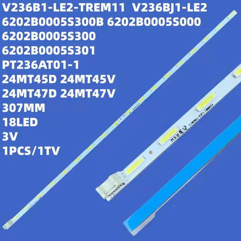 LED Backlight Strip 18 lamp For INNOTEK 23.6 inch 24MT45D 22MA31D 24MT47D-PZ 24MT40D 24E510E V236B1-
