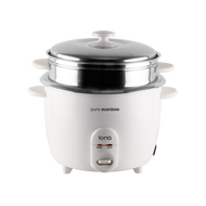 IONA 1.8L Stainless Steel Rice Cooker With Steamer Model: GLRC181