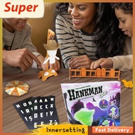 [innersetting.my] Magnetic Hangman Mystery Word Guessing Game Fun Word Game for Kids & Adults Family