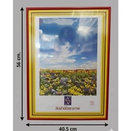 Red Photo Frame 56x40 cm. 56x40 Cm.red (Add Color To Memory With A Mini-Mo Design