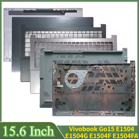 15.6 Inch New For Vivobook Go15 E1504 E1504G E1504F E1504FA Laptop LCD Back Cover Front Bezel Palmre