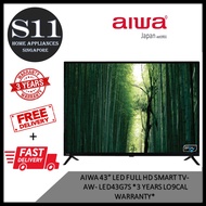 AIWA 43" LED Full HD Smart TV AW-LED43G7S * 3 YEARS LOCAL WARRANTY
