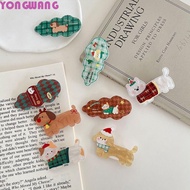 YONGWANG66HR Acrylic Cat Hair Clip, Xmas Kitty Puppy Side Clip, Kawali Dog Cute Cartoon Christmas Ha