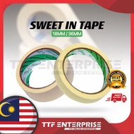 SWEET IN TAPE (18MM/36MM) MASKING TAPE PAPER TAPE