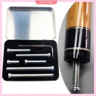【Hot Seller】6pcs Billiards Cue Weight Bolt Pool Cue Weight Bolts Screw For Mezz Billards Cue