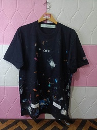 Off -White Galaxy Tee second original kaos pria