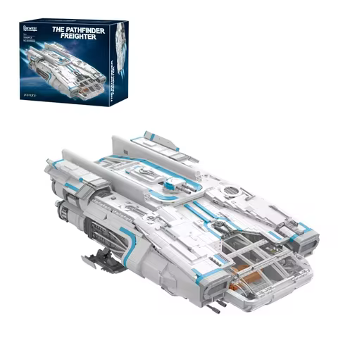 5611PCS Space War UCS Kay's Trailblazer Spaceship Building Blocks Movie Game Airship Model Set Assem