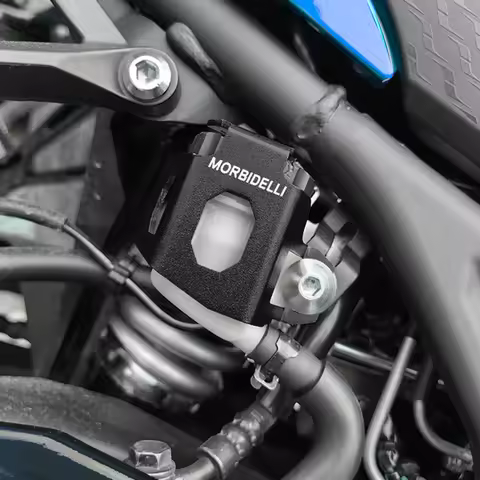 Motorcycle Accessories For Morbidelli T 1002 VX T1002VX CNC Aluminum Rear Brake Fluid Reservoir Guar