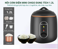 Nồi Cơm Điện Mini Nồi cơm điện Hàn Quốc Chigo Chính Hãng nồi nấu đa năng mininấu cơm