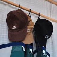 winwin embroidery corduroy cap / unisex