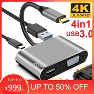 USB HUB TYPE C TO Multi CONVERTER Port HUB VGA USB3.0 HDMIPort ADAPTER USB C Micro SD 4in1 6in1 8in1