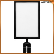 Stanchion Sign Holder Portrait Frame Stand Stainless Event yuanyao