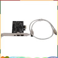 1394 Firewire Card,PCIe 3 Ports 1394A Firewire Expansion Card, PCI Express to External IEEE 1394 Ada