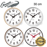 100% ORIGINAL CROCODILE Quiet Sweep Analogue Wall Clock CW216 (CW216AKS, CW216FKS, CW216JKS, CW216RK