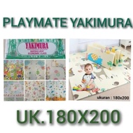 Playmate Yakimura Jumbo 180x200cm Super Tebal Matras Lipat Anak Motif Karakter Bayi Termurah