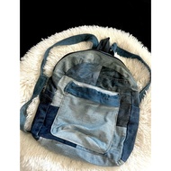 Denim Backpack