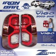 ❗️ironbar❗️ ไฟท้าย VIGO 2003-2015 ปลั๊กตรงรุ่นไม่ต้องแปลง #ironbar