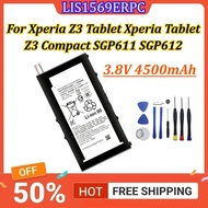 New LIS1569ERPC 3.8V 4500mAh Mobile Phone Battery For Xperia Z3 Tablet Xperia Tablet Z3 Compact SGP6