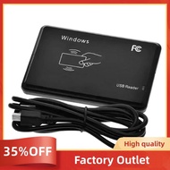 USB RFID Reader 125khz EM4100 ID Contactless Sensitivity Smart Card Reader TK4100 Support Window Sys