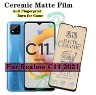 For Realme C11 2021  Full Cover Matte Screen Protector For Realme C11 2021 Full Tempered Glass Ceram