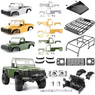 324mm Wheelbase 2 Doors Pickup Truck Body Shell for 1/10 RC Crawler Car Traxxas TRX4 DEFENDER RD110 