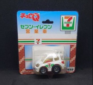 Tomica takara tomy CHORO Q 7-11 營業車 阿Q 車