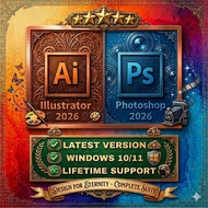 🔥Adobe Photoshop Illustrator  Pro 🔥| Latest Version 2026 | Fast Delivery | Software Pc | 24/7 Suppor