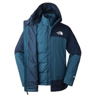 [The North Face] Men's Warm Windproof Two-Piece Hooded Jacket GORE-TEX Asian Version Windbreaker 83R