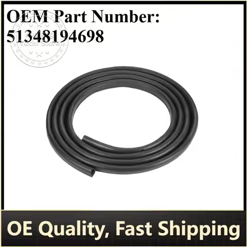 P/N: 51348194698 - New Right Rear Door Weatherstrip Seal for BMW E46 318i 325i