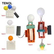 [TENOL] Busy Board Montessori Toys, Light Busy Board Sensory Toys Preschool Educational