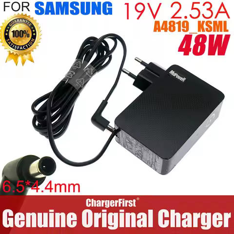 A4819_KSML 19V 2.53A 48W BN44-00886D AC Adapter For Samsung V32F390SEXXXU ODYSSEY HW-M360 Soundbar P