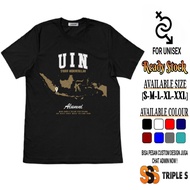 ALUMNI UIN SYARIF HIDAYATULLAH WORK HARD AND FOLLOW YOUR DREAM COOL ALUMNI T-SHIRT