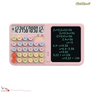 WATTLEMI  Calculator, Large LCD Display With LCD Writing Board Scientific Calculator, 12-Digit Dual 
