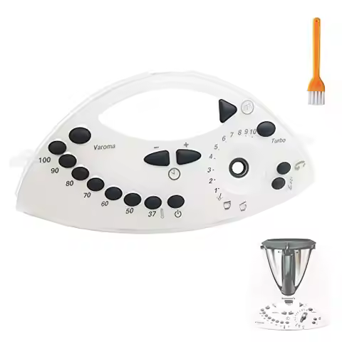 Front panel of the keyboard Compatible with the check keyboard Vorwerk Thermomix TM31 Vorwerk Thermo