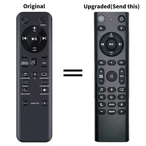 Replacement Remote Control Compatible with JBL BAR 9.1 2.0 3.1 2.1 5.1 1000 800