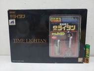 ＜不議價＞ Bandai 復刻版 Gold Lightan Lighter 黃金戰士 黃金俠 GB-40 Chogokin 超合金 Time Lightan 時間戰士 金色 (Box A11)