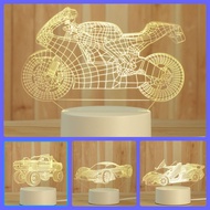 Outstanding 3d Supercar model led night light that changes 3 extremely attractive colors - Beautiful